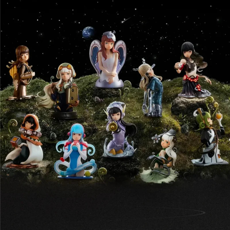 

New Geunine Pop Mart Keya A Lucid Dream Series Blind Box Cute Desktop Model Figure Ornaments Mystery Box Girls Birthday Gift