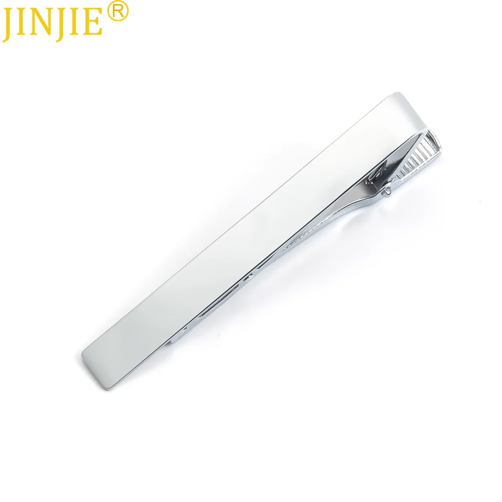 High Quality Tie Clips Man Glossy Copper Tie Clips for for Men's Necktie Bar Dress Shirts Accessories