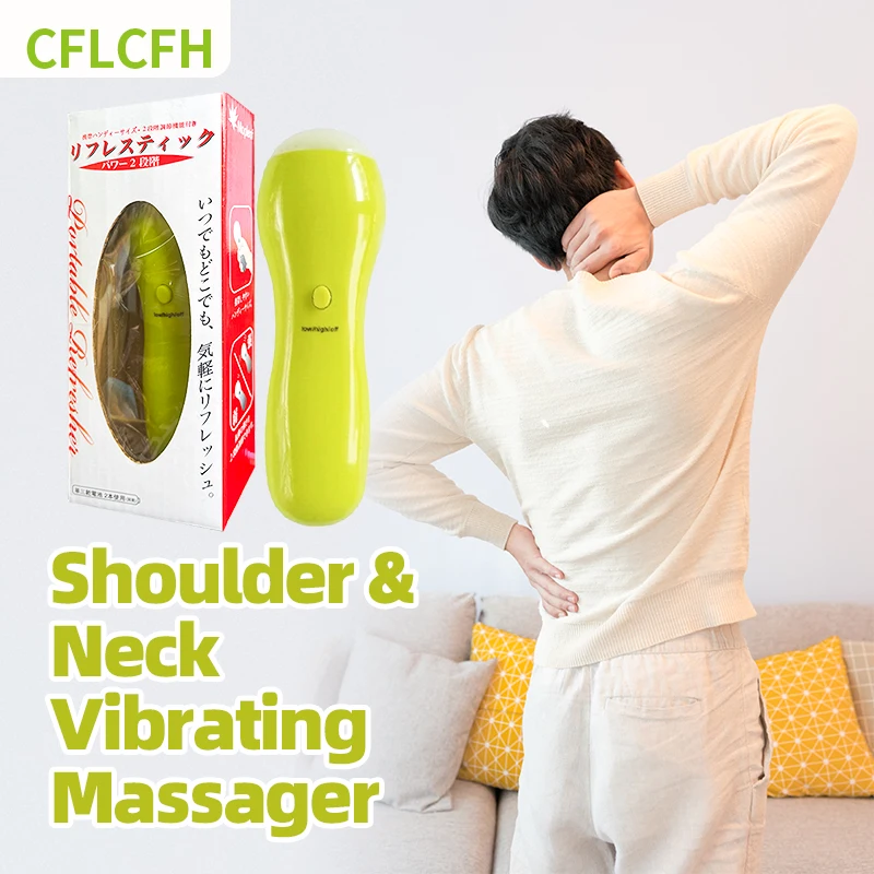 

Battery Mini Handheld Massager Device Body Neck Hand Leg Relaxation Massage Home Relax Soothing Small Portable Vibratory Tool