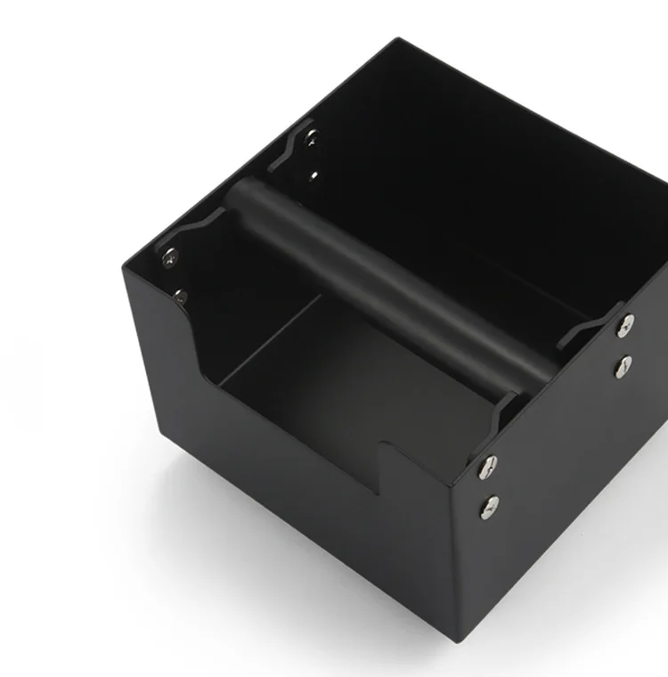 Stainless Steel Coffee Grounds Knock Box with Removable Knock Bar