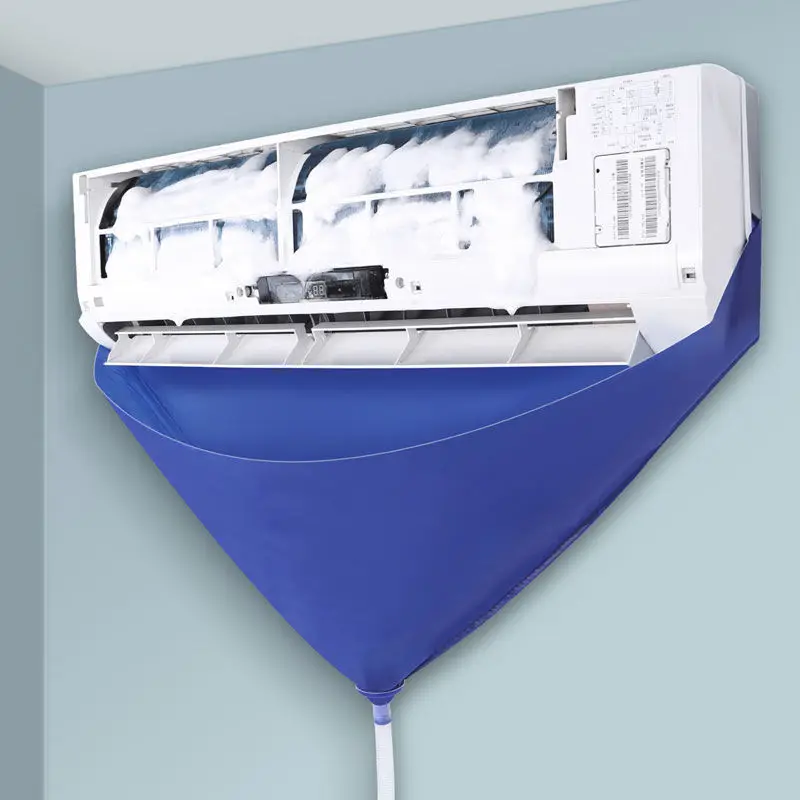 Airco-reinigingsset, Draagbare Split-airconditioner Waterzak Thuis Stofdicht Filterreinigingsgereedschap, Wandgemonteerde Airconditioner-servicetas