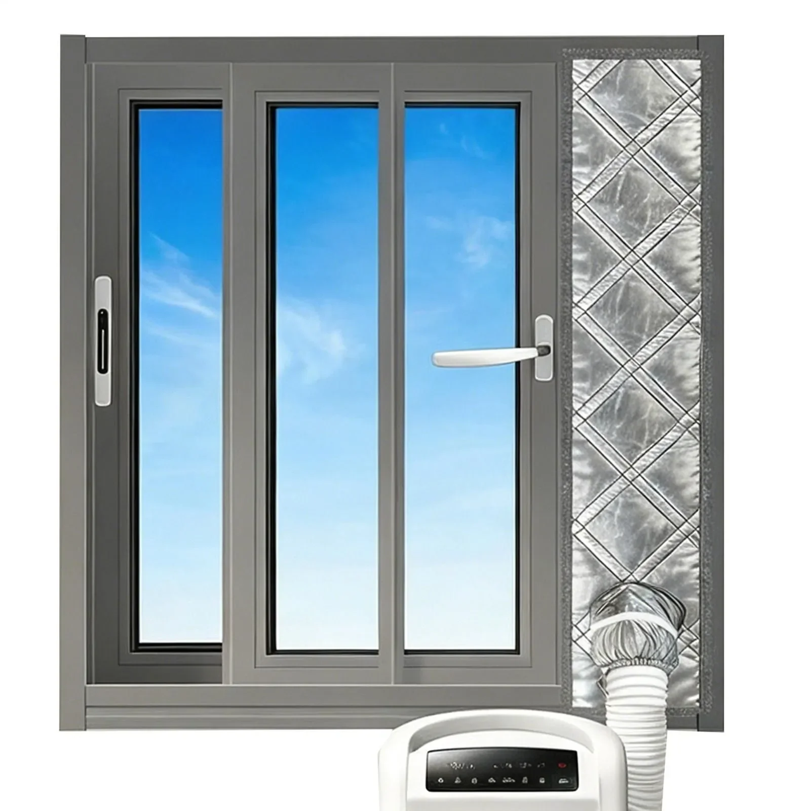Portable Air Conditioning Window Sealing Cloth Insula Reduces The Exchange of Hot Cold Air Energy-saving Window Sealing Sleeve