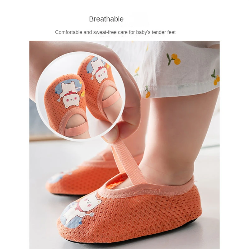 Baby Toddler Shoes First Walkers Non-slip Thickening Shoes Sock Floor Shoes Foot Socks Animal Style for For Babies Flat Shoes