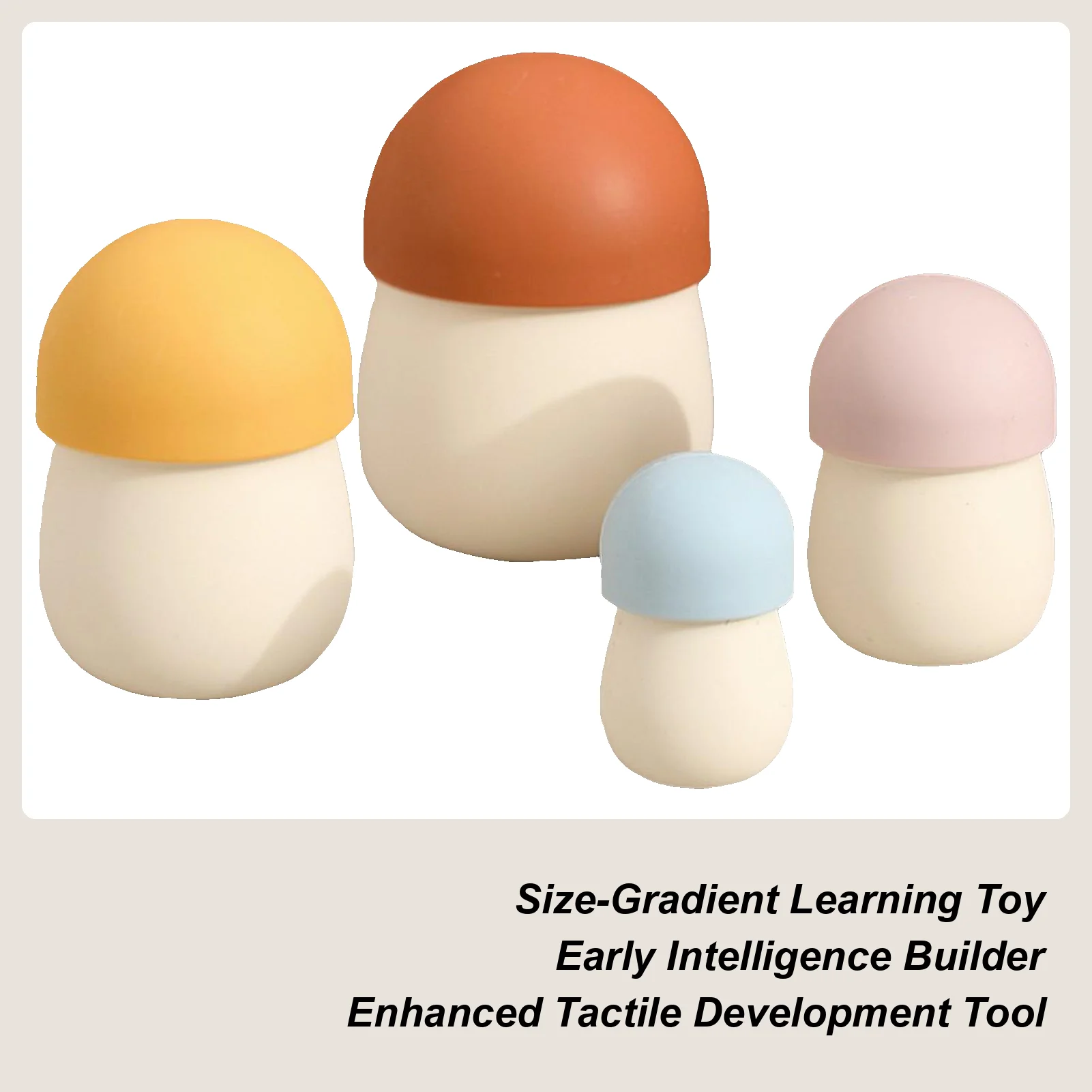 Jouets à empiler, jouets éducatifs de couleur, reconnaissance de forme de taille, poupée empilable pour la maison, les voyages, l'école à domicile, salle de jeux, salle de classe