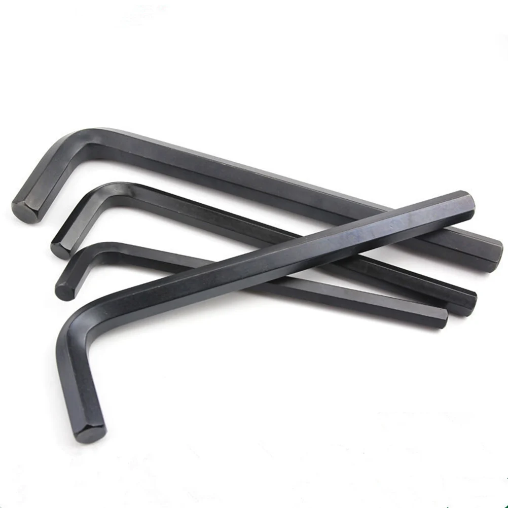

5 Pcs Hexagon Screw Set Small Size Wrench Metric System Spanner Black Key