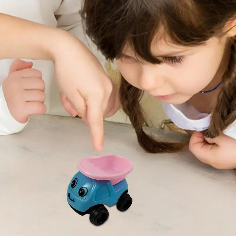 Kleine bouwvrachtwagens Klein constructiespeelgoed Schattig Techniek Graafmachine Speelgoed Wrijvingsaangedreven vrachtwagenspeelgoed Educatief Verplaatsbaar