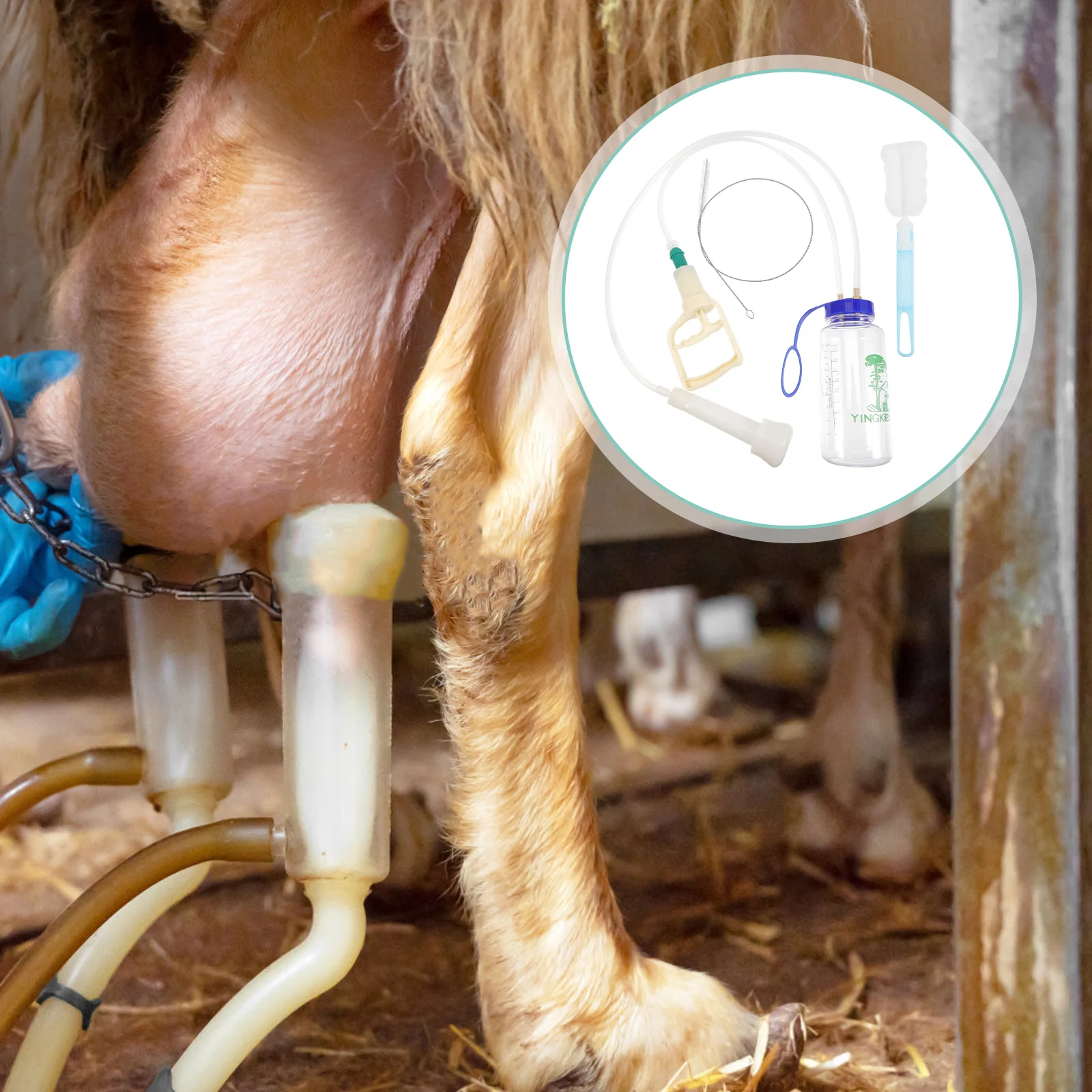 

Manual Milking Machine for Cows Milker Accessories Sheep Plastic Portable Machines