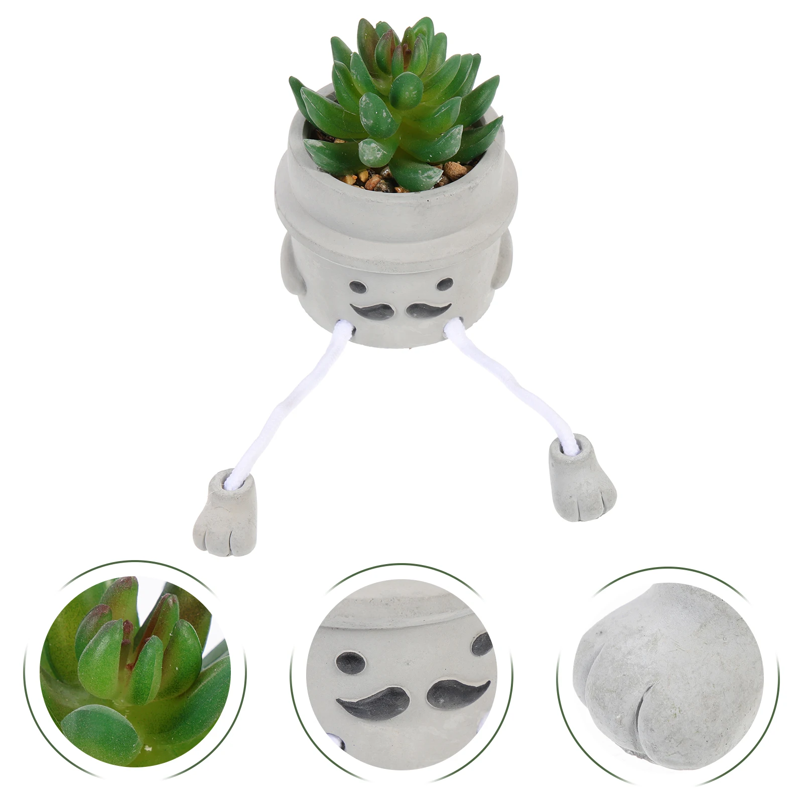 

Premium Lifelike Artificial Potted Bonsai Ornament Vivid Faux Small Plant Decor Fake Greenery Realistic Faux Bonsai