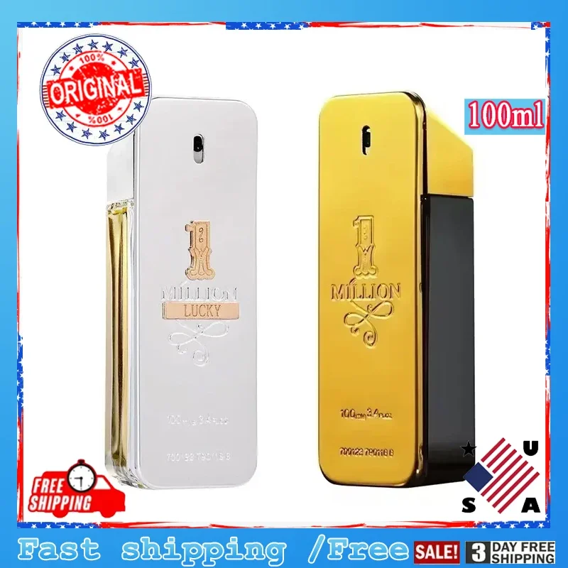 بخاخ لاتافا يدوم 100 مل عطر المليونير الذهبي برائحة جلدية فاخرة كولونيا عربية فرمون عطر هدية عطر #1