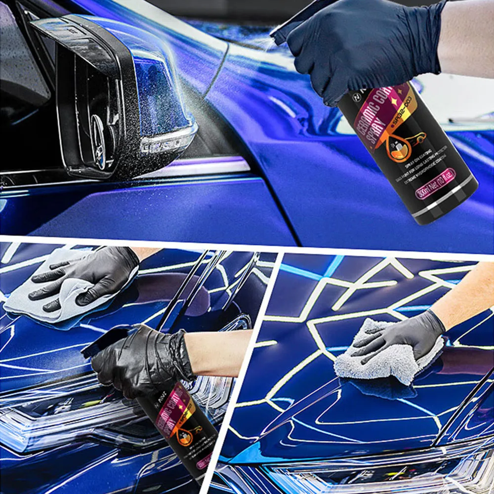 Ceramic Coating Aivc Nano Coating Agent Crystal Coating Crystal Hydrophobic Layer Anti-Scratches Car Wax Coating Car Detailing