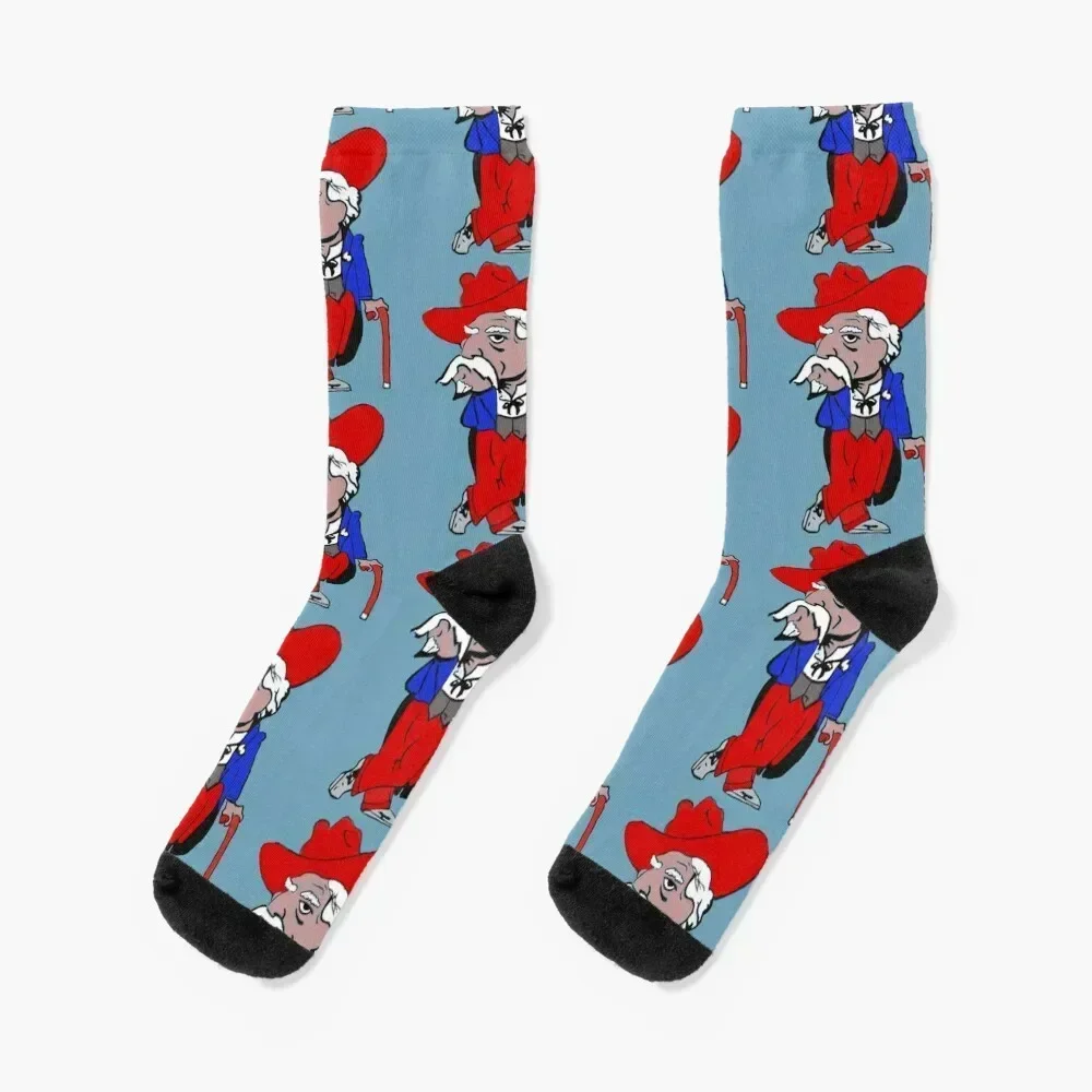 

Col. Reb in Blue Socks professional running funny gift Toe sports luxury Men's Socks Luxury Women's