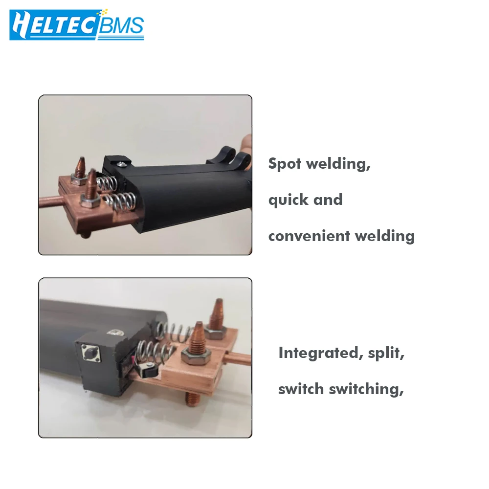 hand held automatic trigger 18650 integrated weld pen multi functional split butt welding tongs polymer to nickel