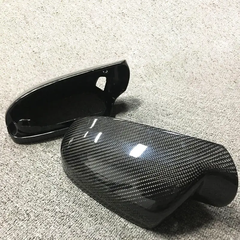 High Performance Auto Parts Modified Car Carbon Fiber Mirror Replace For Audi A4 B5 B6 B7 B8 B9，100% tested well