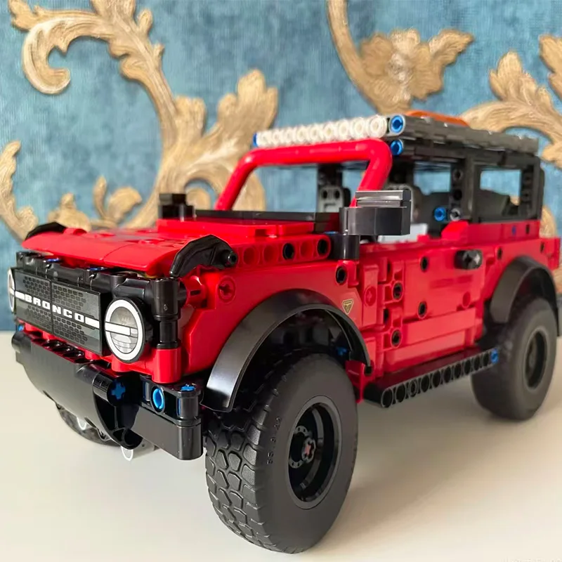 943 STKS Technologie Ford Mustang Auto Bouwstenen Volwassen Collectibles Assemblage Model 42213 Baksteen kinderen Kerstcadeau