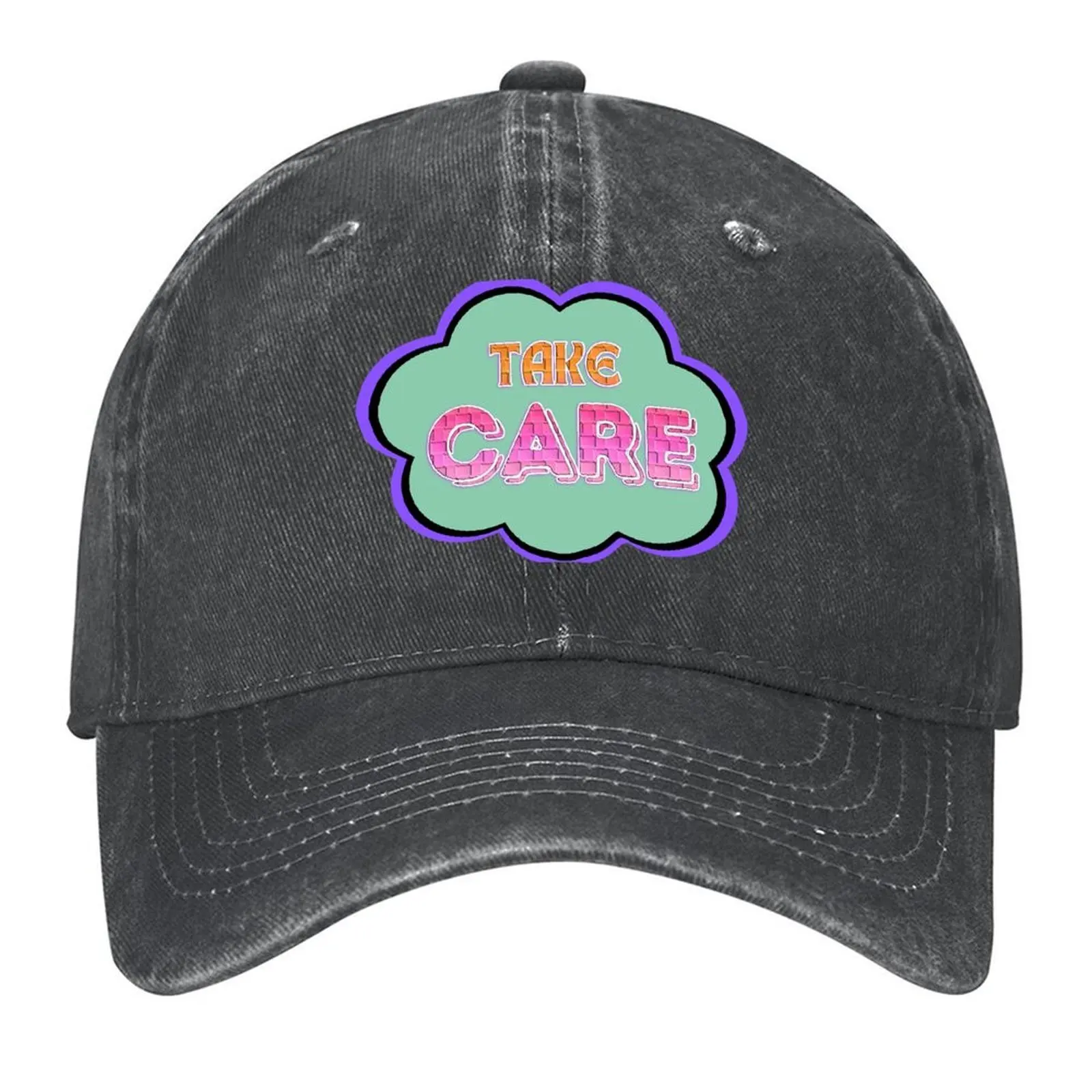 

take care Baseball Cap birthday custom caps hats for men fun hats Baseball Men Women's
