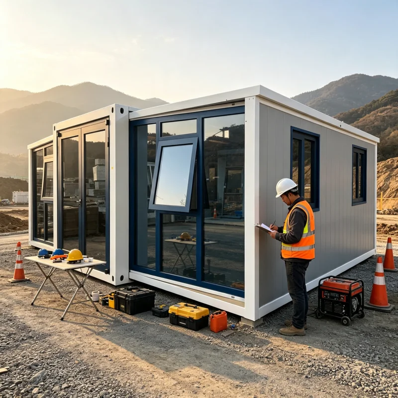 Prefabricated 20ft and 40ft Two Bedroom Luxury Expandable Container House for Family Use Australia Standard Container House