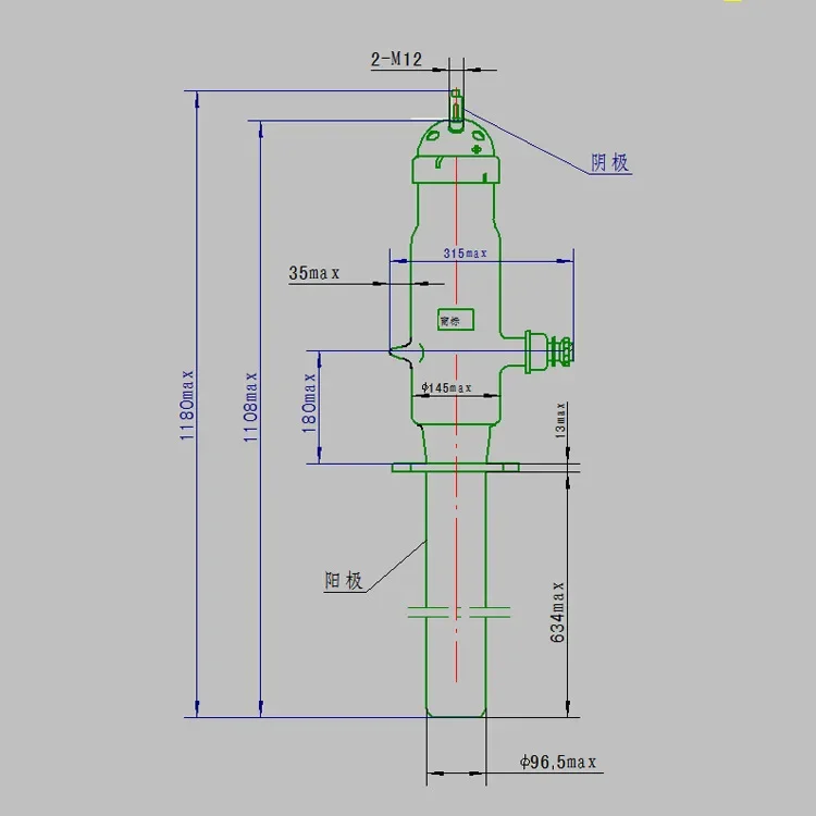 Domestic Heat Sealing Machine Electronic Tube High Frequency Vacuum Tube Huaguang FU-433S Type Letter Tube