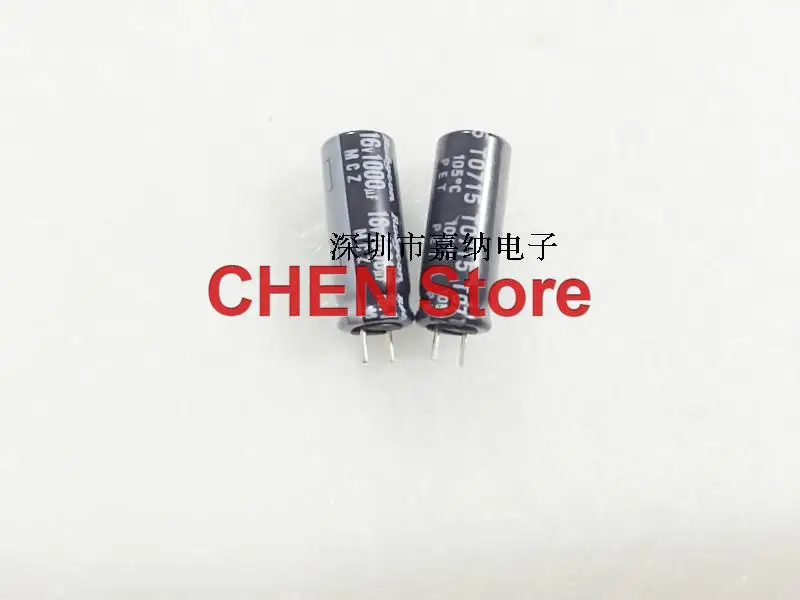 

50PCS NEW RUBYCON MCZ 16V1000UF 8X20MM electrolytic capacitor mcz 1000uf 16v Ultra low ESR motherboard 1000uF/16V