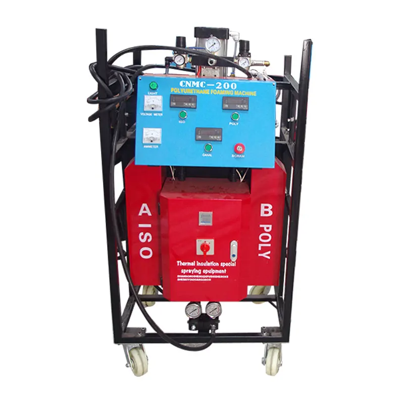 Petite machine de pulvérisation d'isolation de mousse de polyéther d'unité centrale de haute qualité directe d'usine