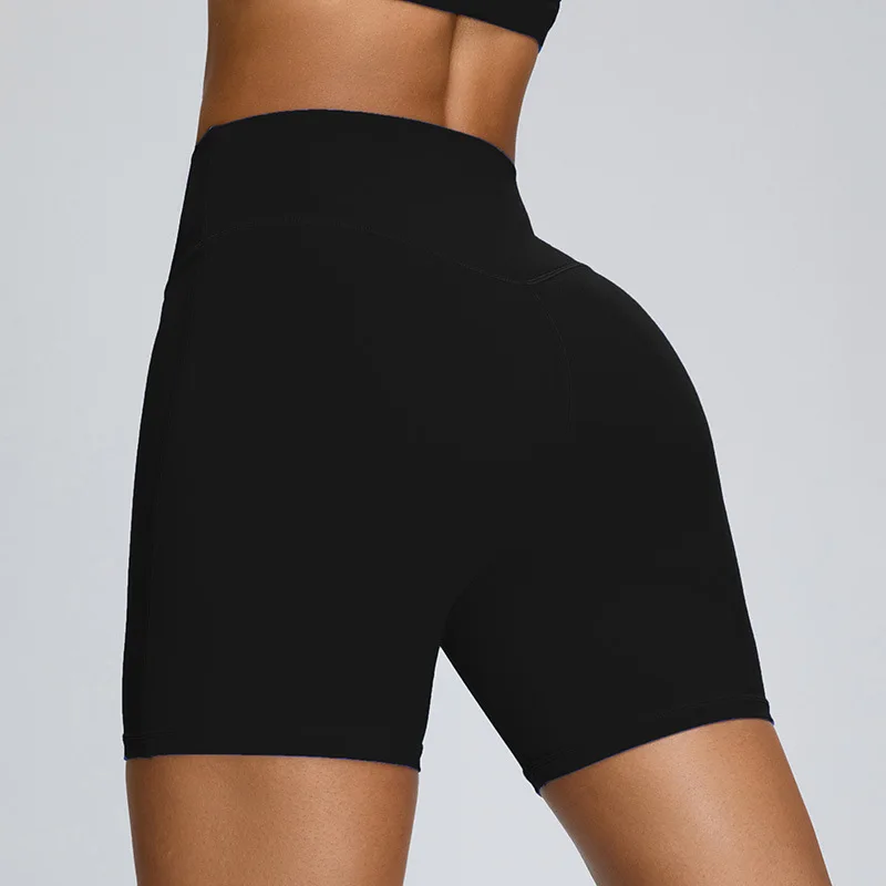 Summer and Autumn Outdoor Running Speed Drying Fitness Yoga Hip Lifting Exercise Simple Shorts for Women