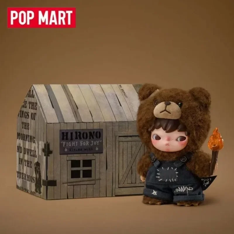 

POP Mart Hirono Series LIVING WILD FIGHT FOR JOY Плюшевая кукла, оригинальная таинственная коробка-сюрприз, игрушка, милая аниме-фигурка для рабочего стола