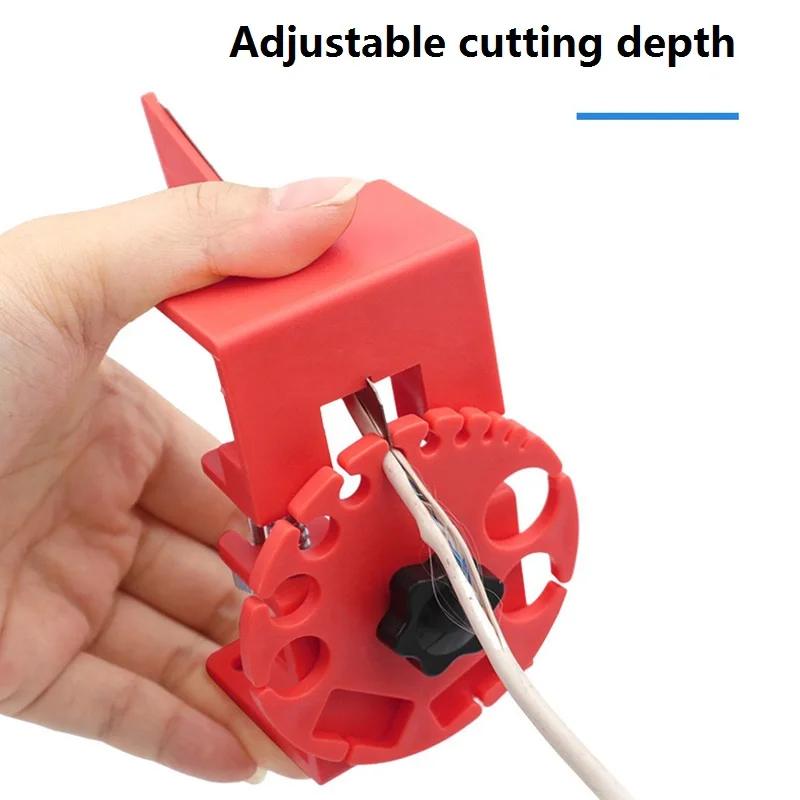 คู่มือ Quick Wire Stripper ทองแดงสายไฟ Demolisher คีมตัดคลิปแบบพกพาตัด CRIMPING TOOL