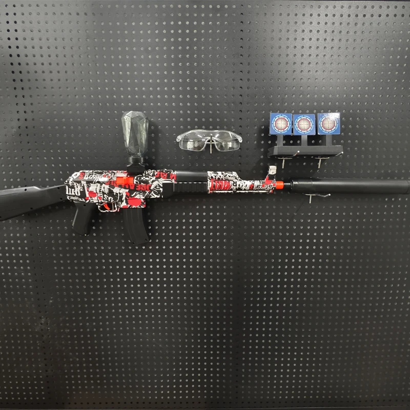 M416 Palla elettrica Blaster Pistola giocattolo AK P90 Pistola Tiro Gioco sportivo Gioco all'aperto ricaricabile ad alta velocità per adulti