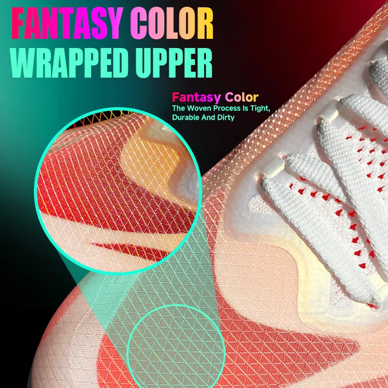 حذاء IRUNSVAN للجنسين ذو لونين كامل من الكربون - مبطن ناعم ومرن ممتص للصدمات ومقاوم للانزلاق، موديل 24046