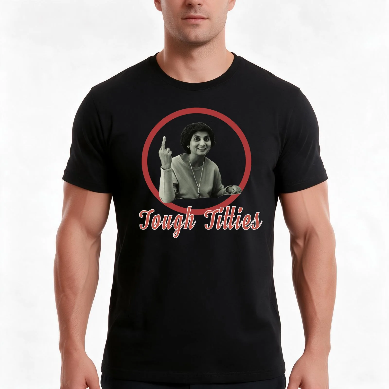 Tough Titties T-Shirt Summer Casual Cotton Tee Oversized Streetwear Tops Vintage Graphic Print Loose Fit Short Sleeve