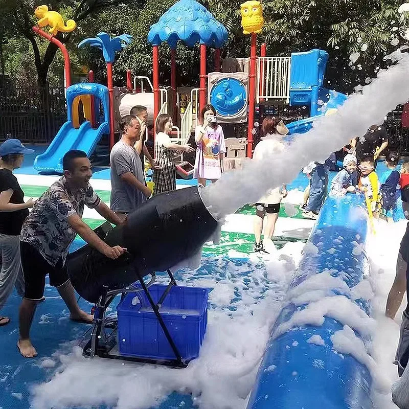 

Large foam machine water park outdoor swimming pool automatic bubble