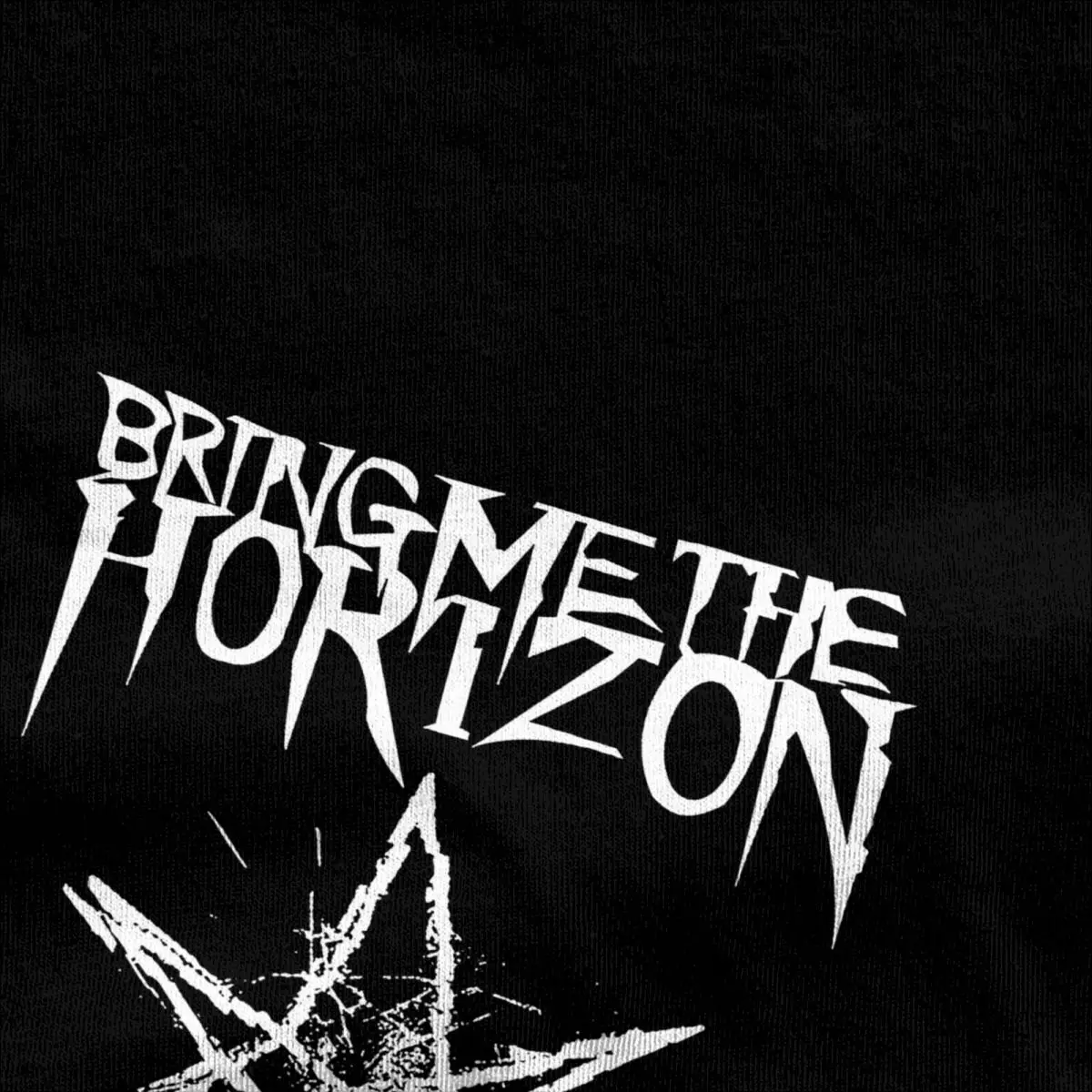 Uomo donna BMTH Horizons Emo Band T-Shirt accessori death metal 100% cotone T-Shirt abbigliamento tempo libero Tees adulto