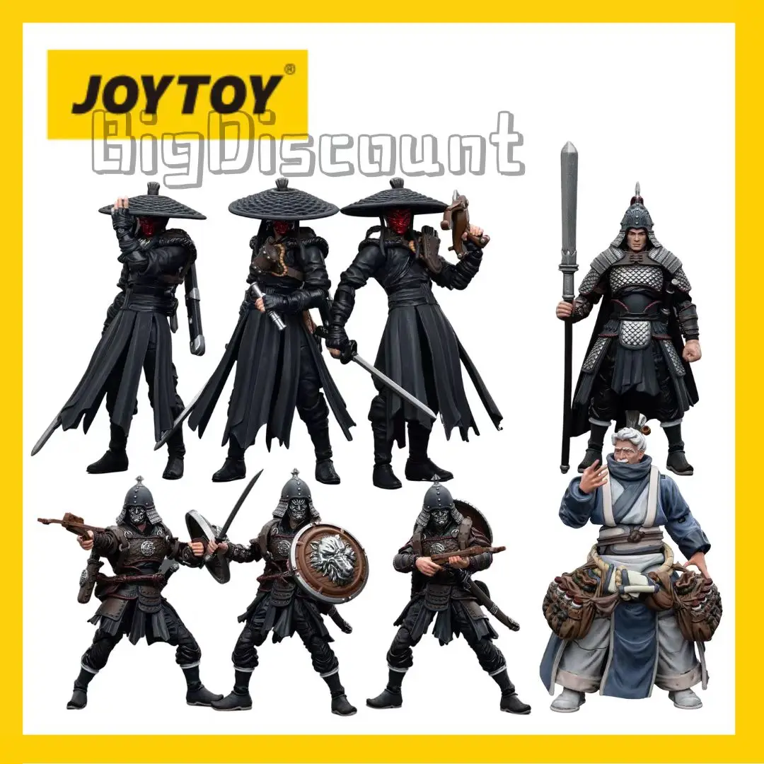 

[IN STOCK] JOYTOY 1/18 Action Figure Dark Source Jiang Hu Imperial Soldiers and Martial Art Anime Collection Model Free Shipping