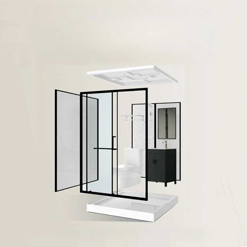 Integral shower room Old house renovation Integrated bathroom Household toilet Bathroom toilet