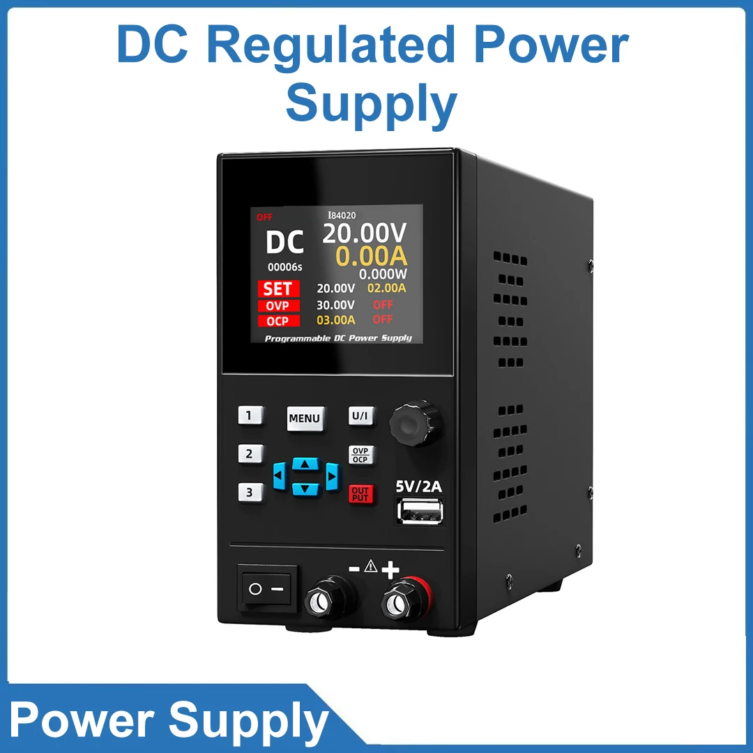 Programmable DC Voltage Stabilizing Power Supply 30V 5A 10A 40V 20A Adjustable DC Voltage Stabilizing Power Supply