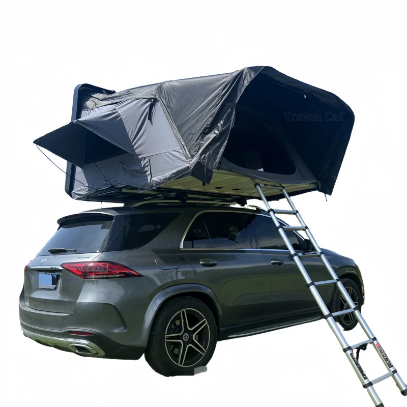 

Sale 4-5 Persons Luxury Roof Top Tent Automatic ABS Hard Shell Car Roof Tents With Annex Awning Roof Tent,Custom