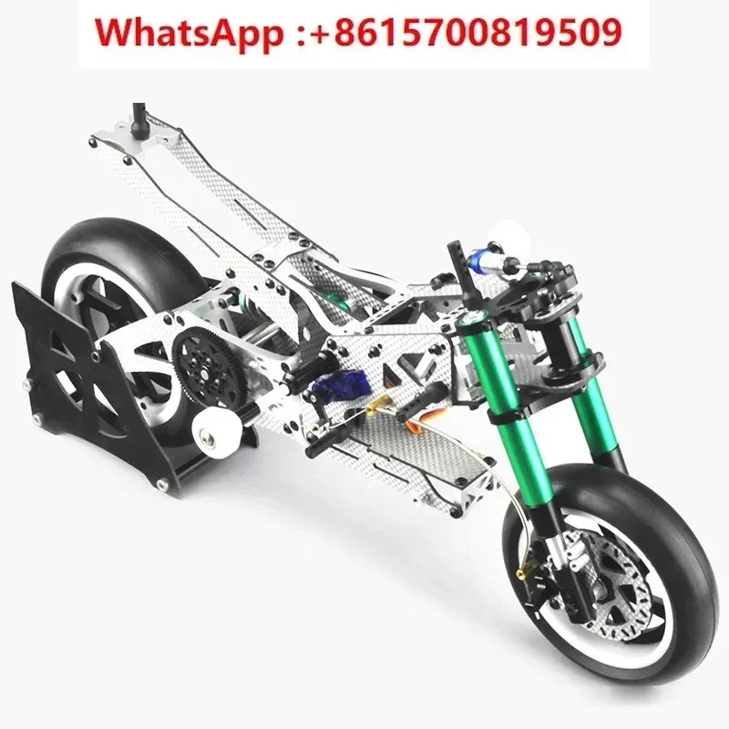 1/5 FIJON FJ913 Carbon Fiber Race Motorcycle Frame FIJON 1/8 FJ913 Mini Silver Carbon Fiber Race Motorcycle Kit