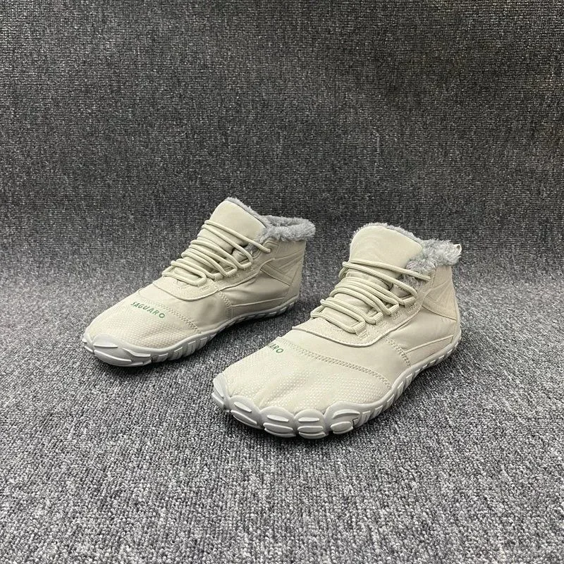 2024 Hot Sale Young Casual Shoes Winter Fleece Thickened Outdoor Non-slip Hiking Shoes Couple Large Size Soft-soled Cotton Shoes