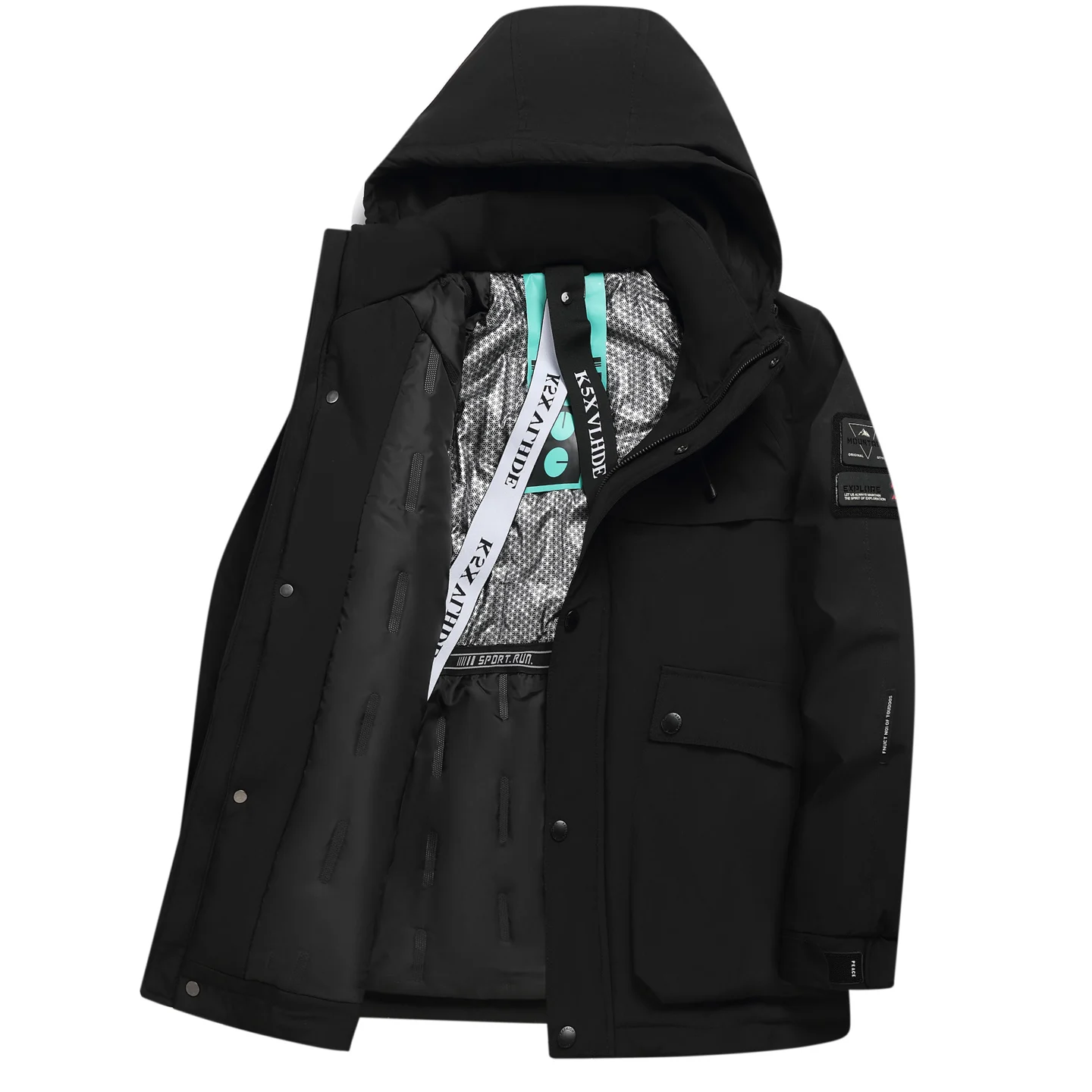 

Winter Jacket Men Windbreaker Brand Hooded Casual Fashion Long Thicken Outwear Parkas Jackets Winter Windbreaker Coats Parkas