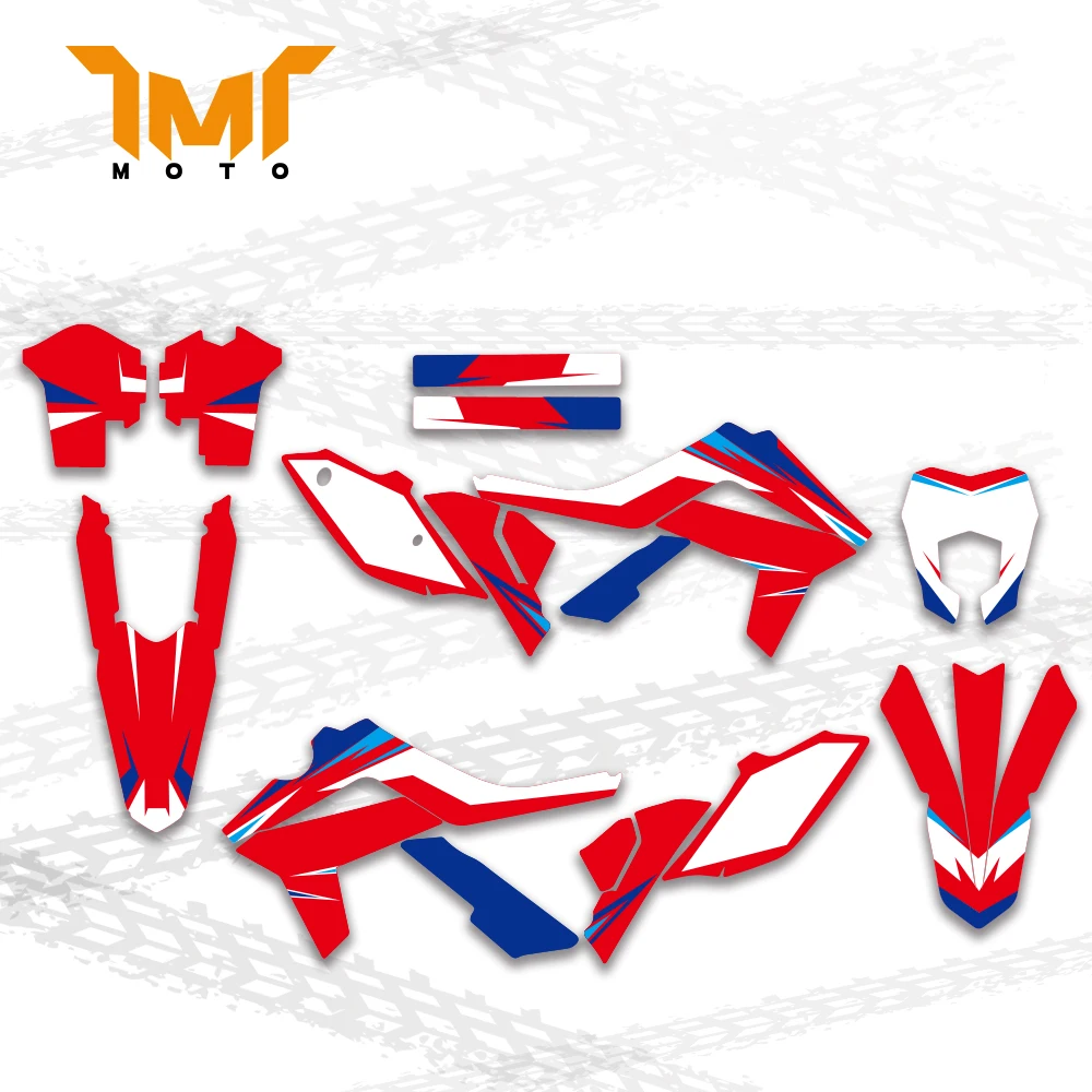 TMT Graphics Decals Stickers Motorcycle Background For GASGAS GAS GAS EC ECF 125 250 300 350 450 2014 2015 2016 2017