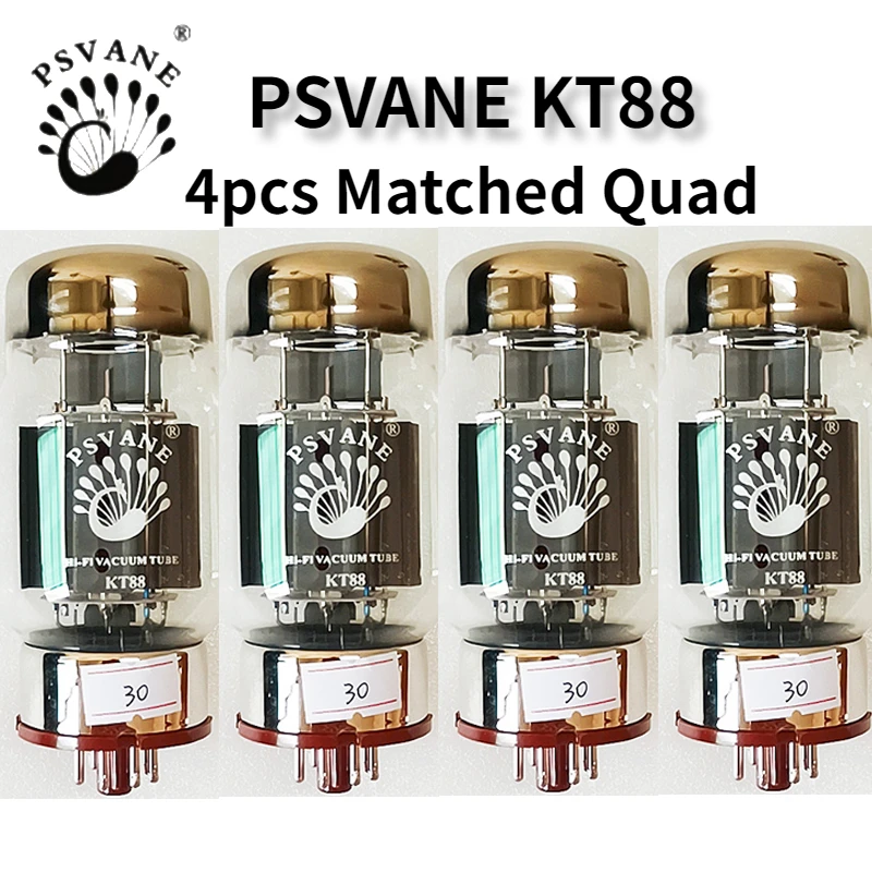 PSVANE Hifi KT88 KT88C UK-KT88 Vacuum Tube Replace 6550 KT88 KT120for Hifi Audio Vintage Tube AMP DIY Factory Matched Pair Quad