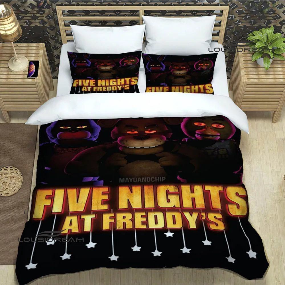 F-Five N-Nights at F-Freddy's Bedding Sets exquisite bed supplies set duvet cover comforter set bedding set luxury birthday gift