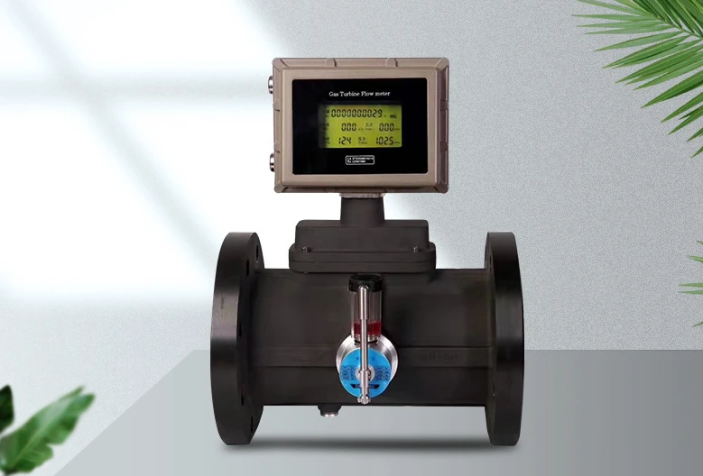 Gas turbine flowmeter integrated split flowmeter can be combined with secondary instrumentation