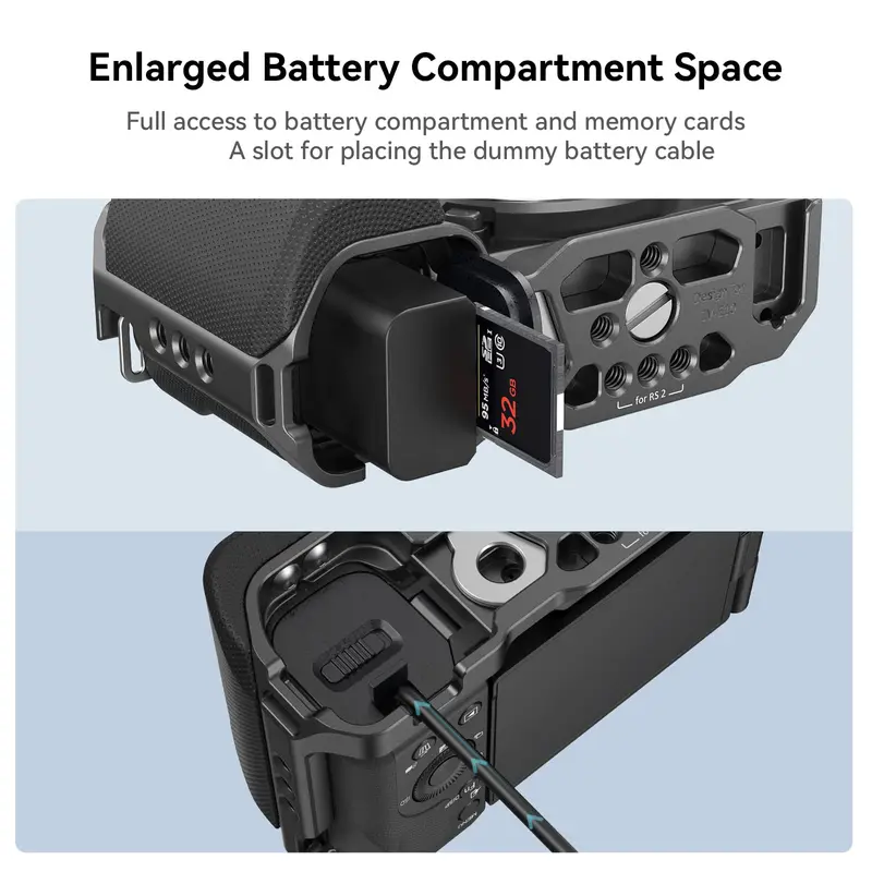 Gaiola SmallRig para Sony ZV-E10 com Aperto de Silicone — foto 3