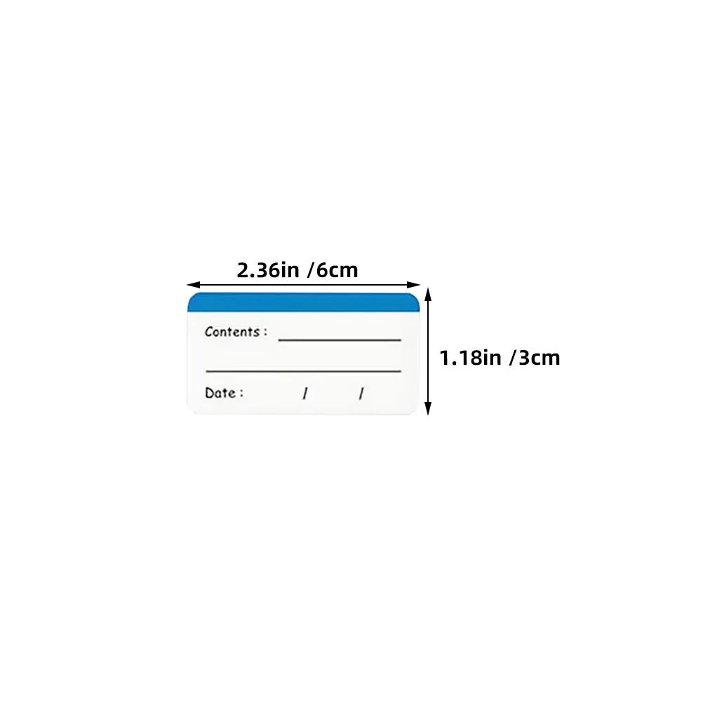 50Sheets Food Storage Labels Reusable Freezer Safe Removable Residue Free for Mason Jars Containers Refrigerator Pantry