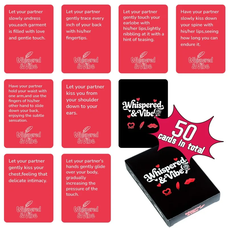 

Date-themed Valentine's Day Couple Interactive Cards Heartwarming Atmosphere Deck Ideal For Spouses To Strengthen Emotional