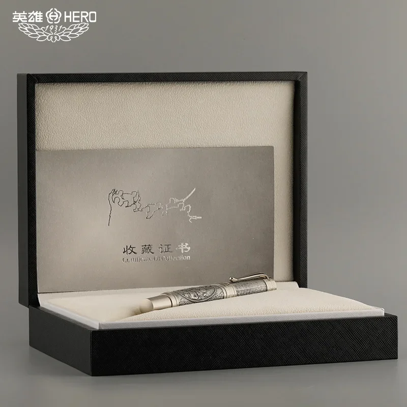 HERO Hero 1911 Xinhai Revolution ปากกาที่ระลึก 18K Gold ปากกา Limited Edition ของขวัญวันเกิดฉลองของขวัญกล่อง