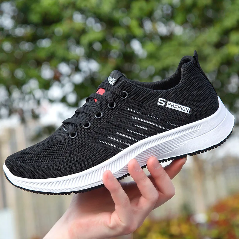 High Top Tenis Masculino New Arrival Tennis Shoes for Men Mesh Sneakers Stable Non-slip Sports Shoes Soft Gym Fitness Shoes