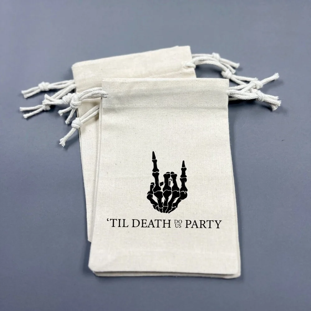 25 pcs custom Personalized Party Bags-Skeleton Bag-Wedding Welcome Bags-Custom Bags-Bachelorette Party Favor-Hangover Kit