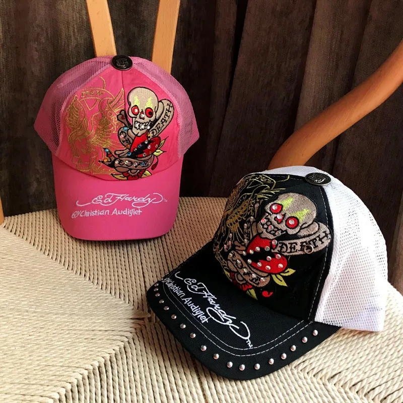 gorra-de-beisbol-ed-trendy-unisex-con-visera-ancha-bordado-de-calavera-y-rosa-estilo-urbano-gorra-de-moda-tipo-duckbill