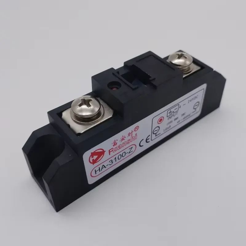CE Certified 100A SSR 380V Industrial Solid State Relay with Integrated Overvoltage Protection Sealed Miniature Auto
